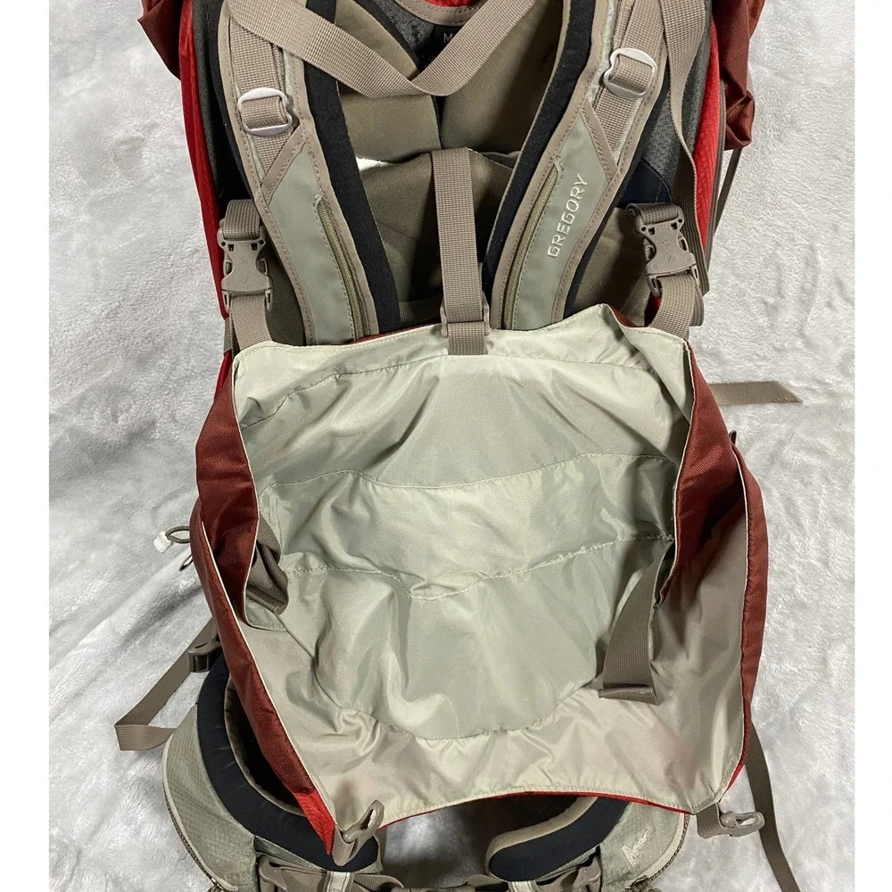 Gregory Palisade 80L Hiking Backpack Men MD Red Cinder Cone Trail Pack 80 Liters